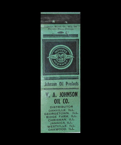 VA Johnson Oil Matchbook