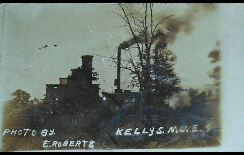 Kelly Coal Mine Postcard I