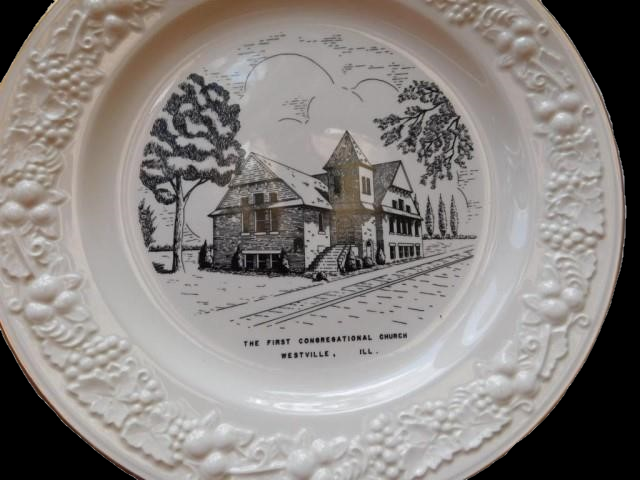 First Congregational Church (Old Church) Commemorative Plate